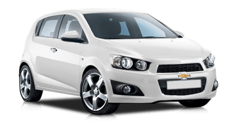 Chevrolet Aveo Хэтчбек Белый