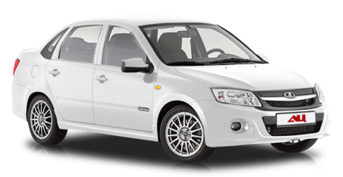 Lada Granta sport Белое облако