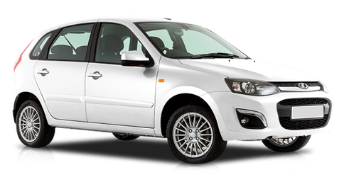Lada Kalina Хэтчбек Белое облако