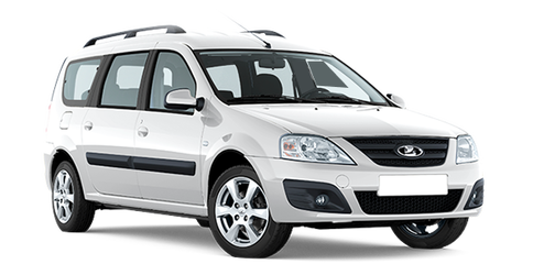 Lada Largus u7 Белый