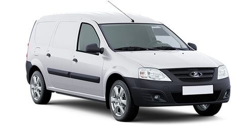 Lada Largus furgon Белый (Ледниковый)