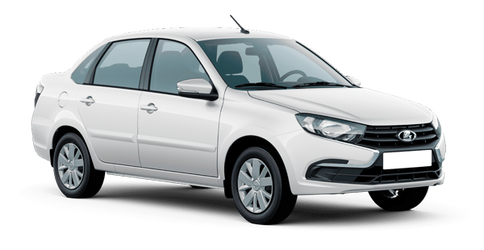 Lada Granta Седан Белое облако